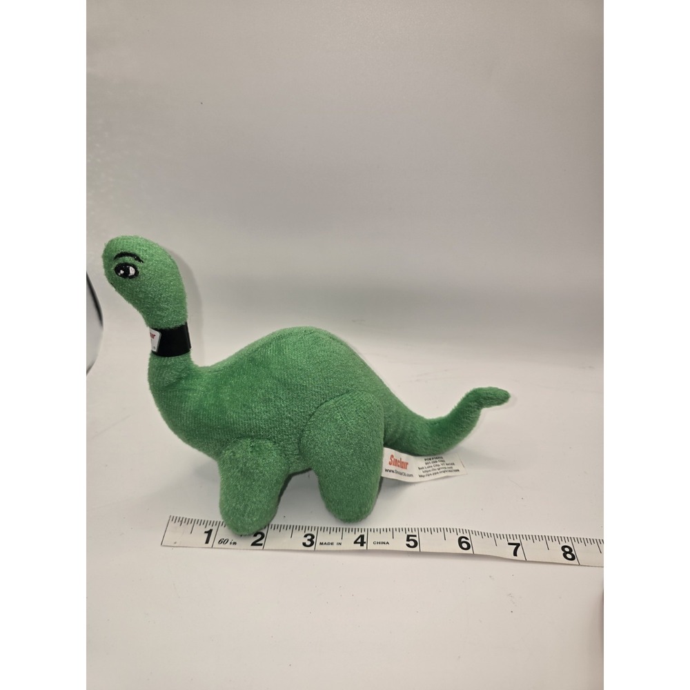 Sinclair Oil Green Brontosaurus Dinosaur Stuffed Plush Logo Promotional